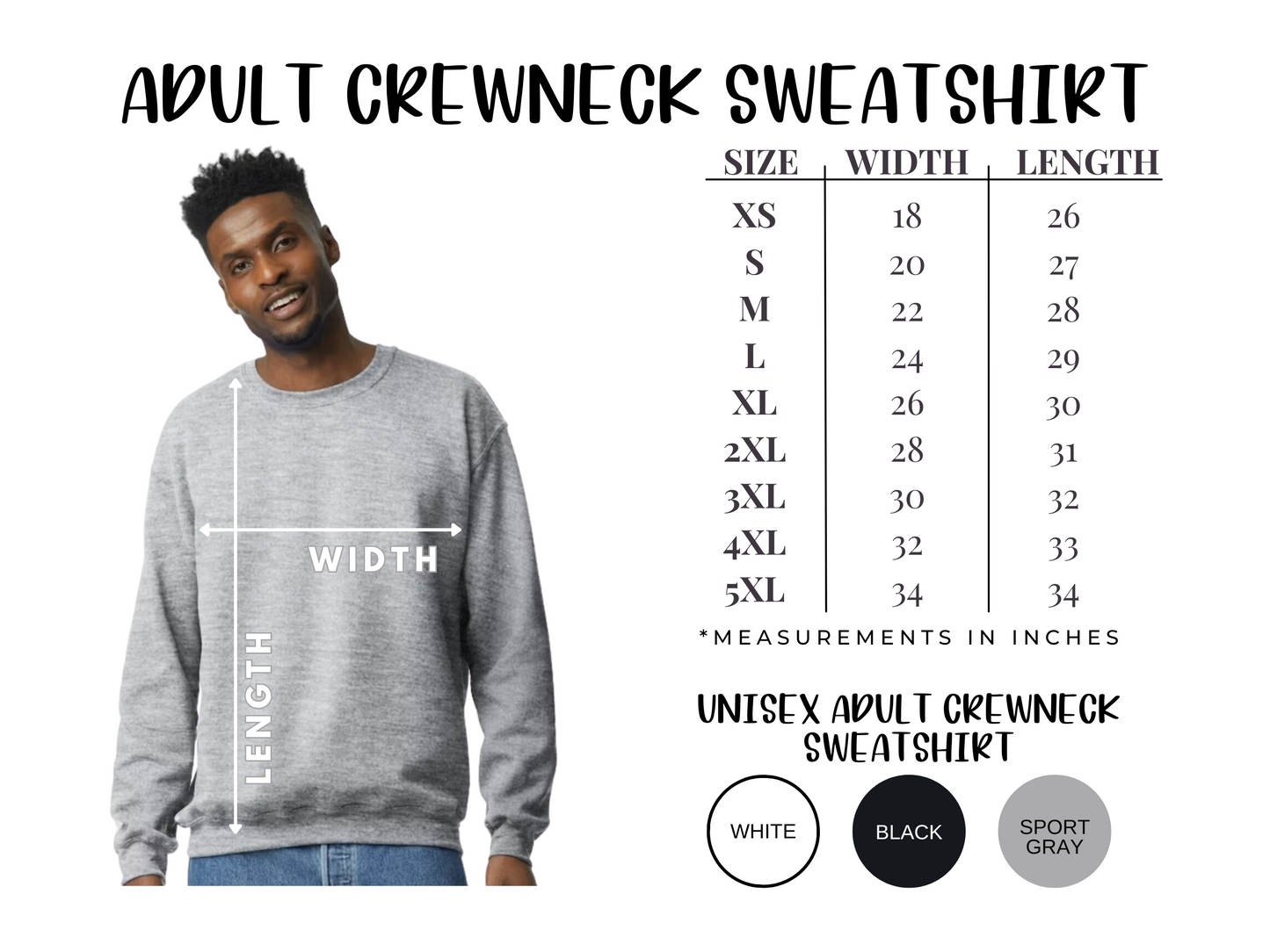 Orca Mascot Crewneck Sweatshirt