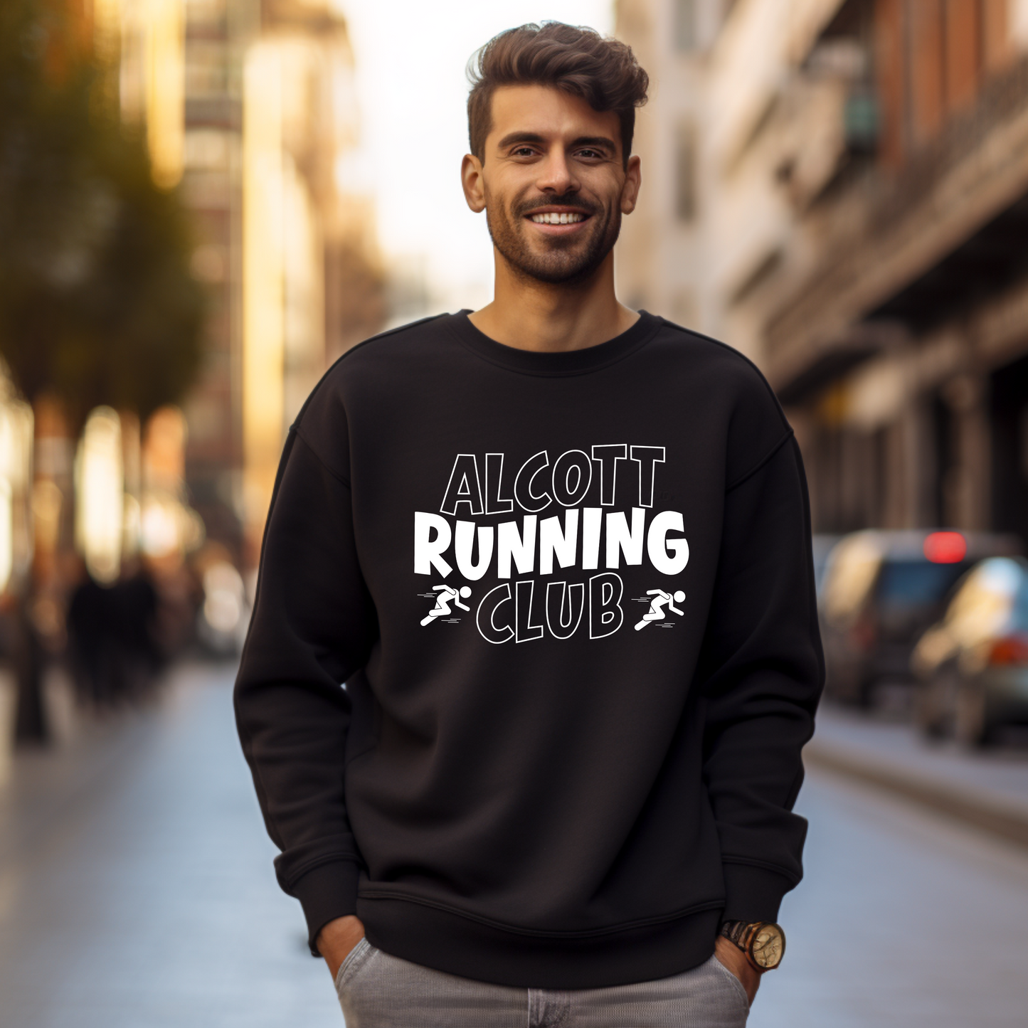 Alcott Running Club Crewneck Sweatshirt