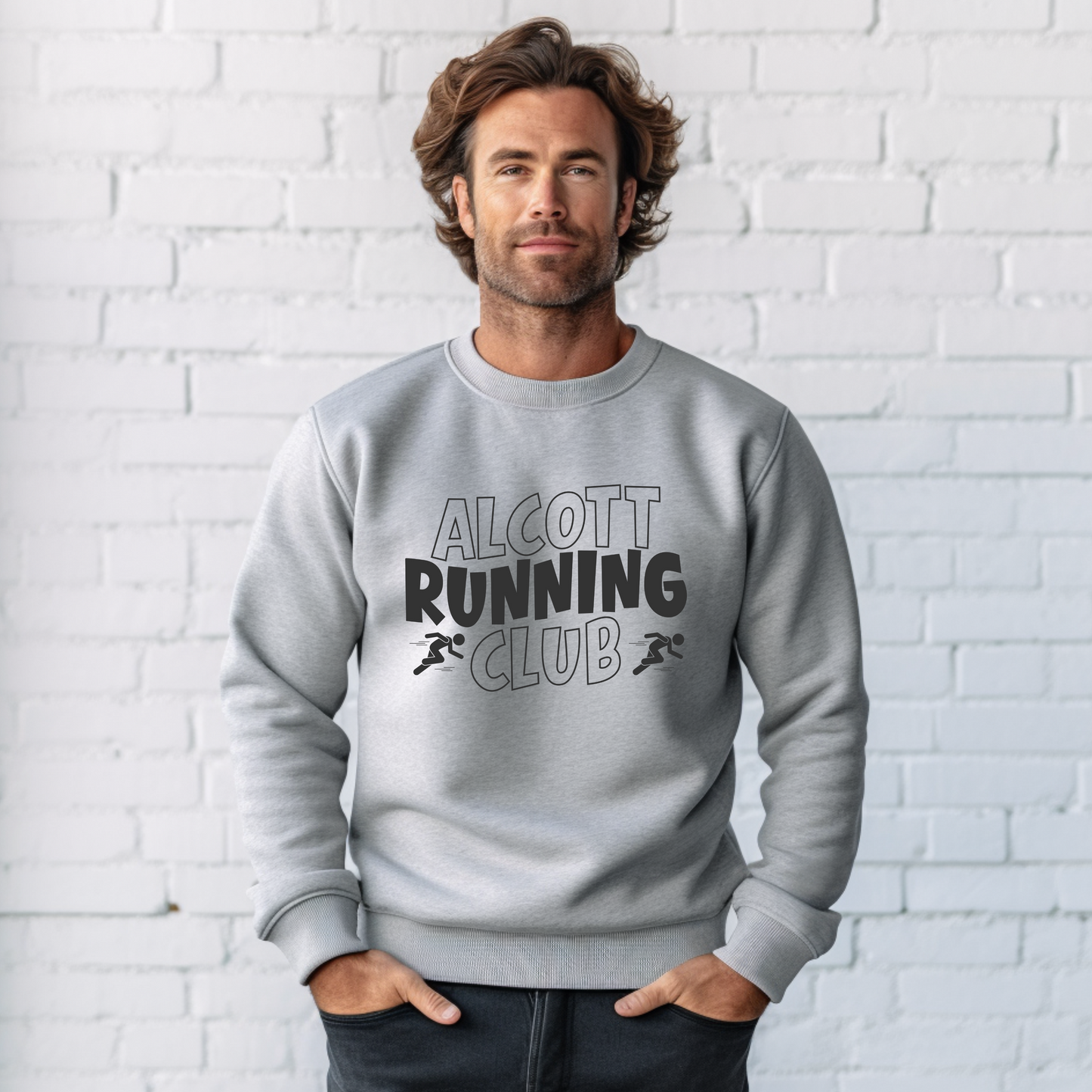 Alcott Running Club Crewneck Sweatshirt