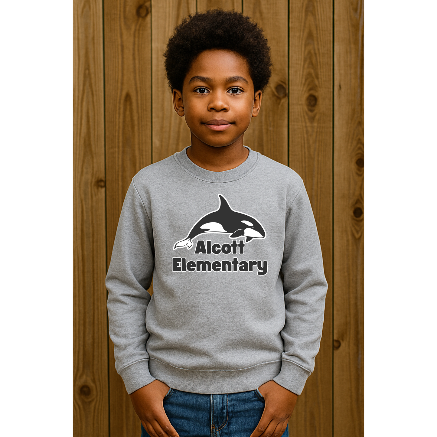 Classic Alcott Elementary Crewneck Sweatshirt