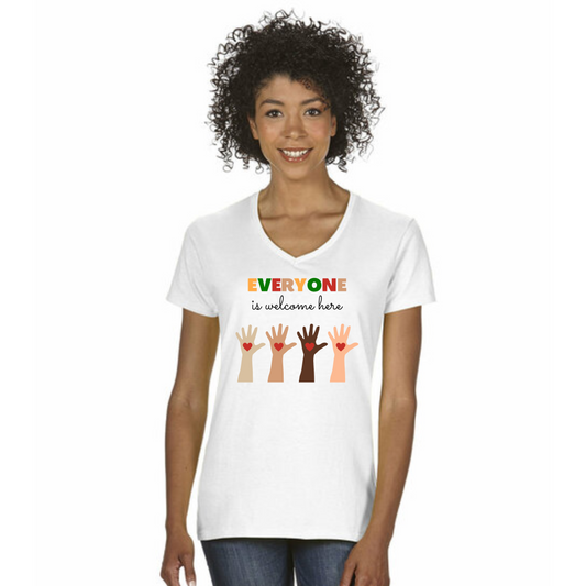 Everyone Is Welcome Here Short Sleeve Shirt