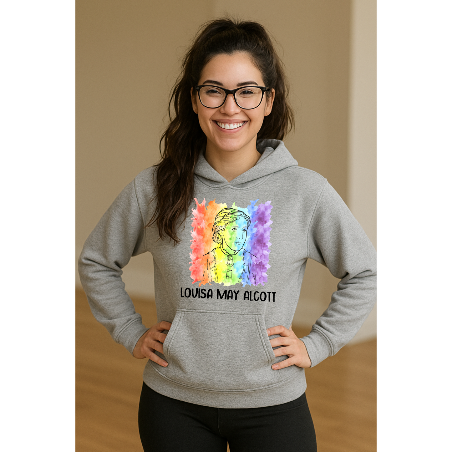 Louisa May Alcott Pride Hoodie