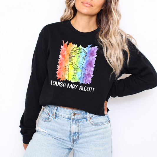 Louisa May Alcott Pride Long Sleeve Shirt