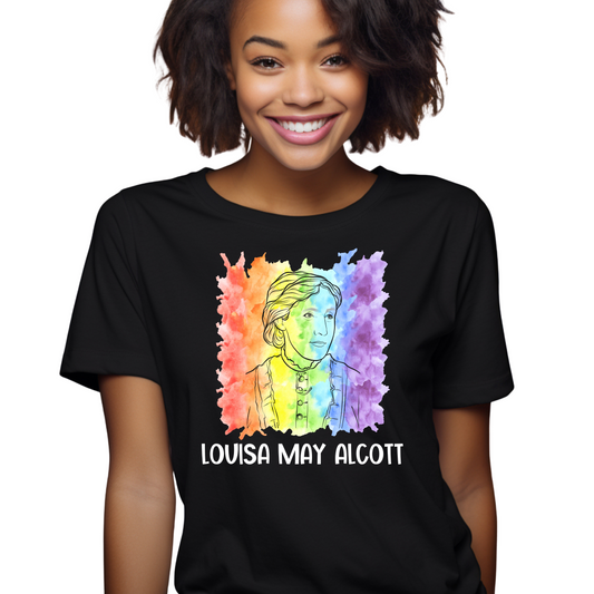 Louisa May Alcott Pride Short Sleeve Shirt
