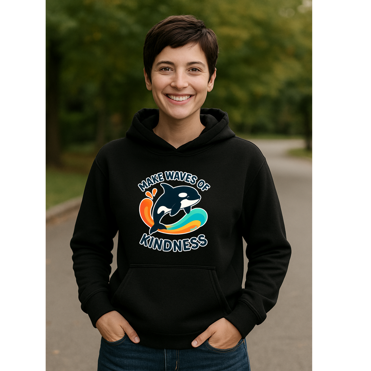 Make Waves of Kindness | Anti-Bullying Month Hoodie