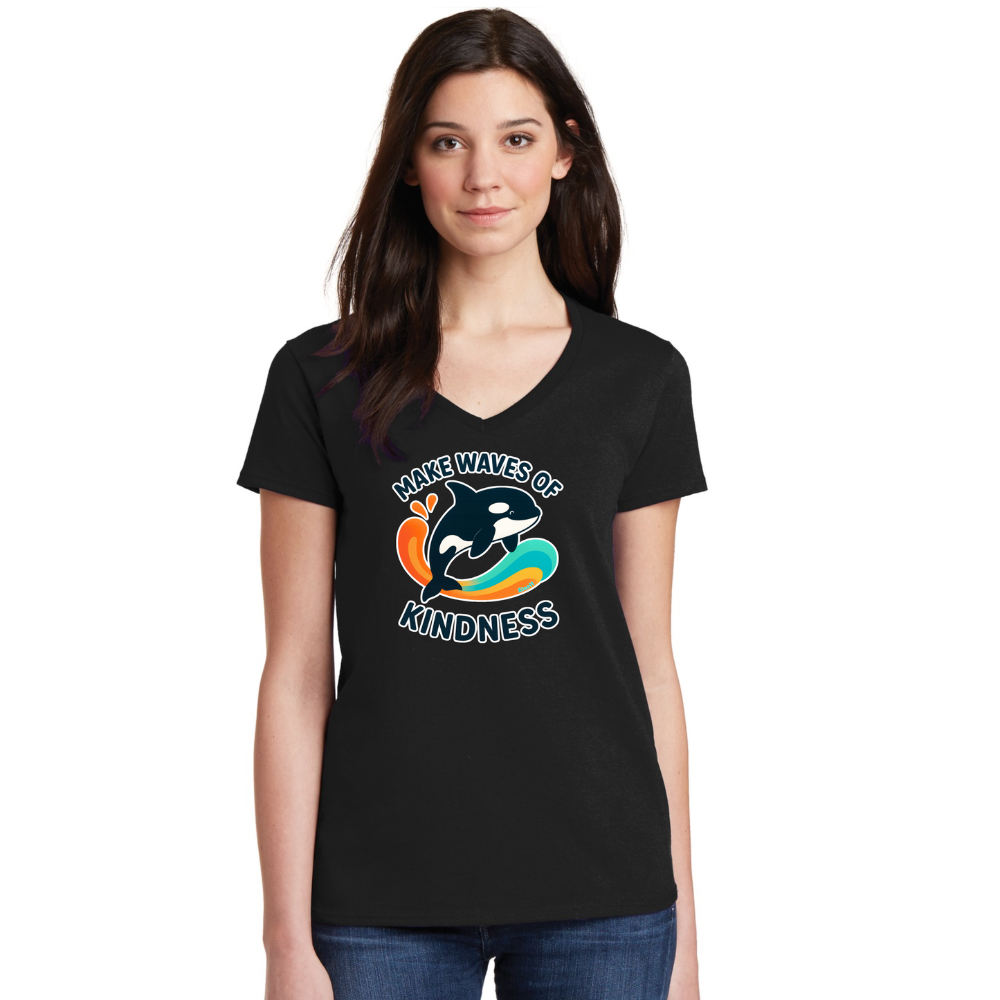 Make Waves of Kindness | Anti-Bullying Month Short Sleeve Shirt