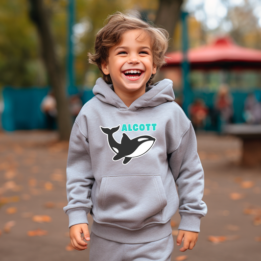 Orca Mascot Hoodie
