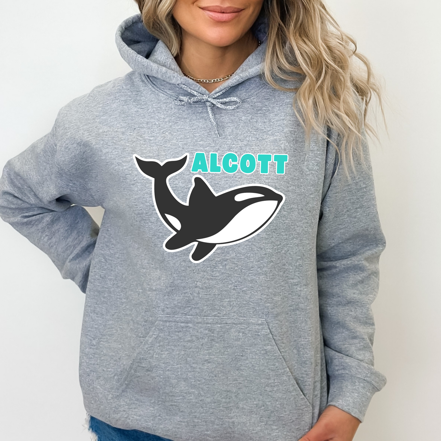 Orca Mascot Hoodie
