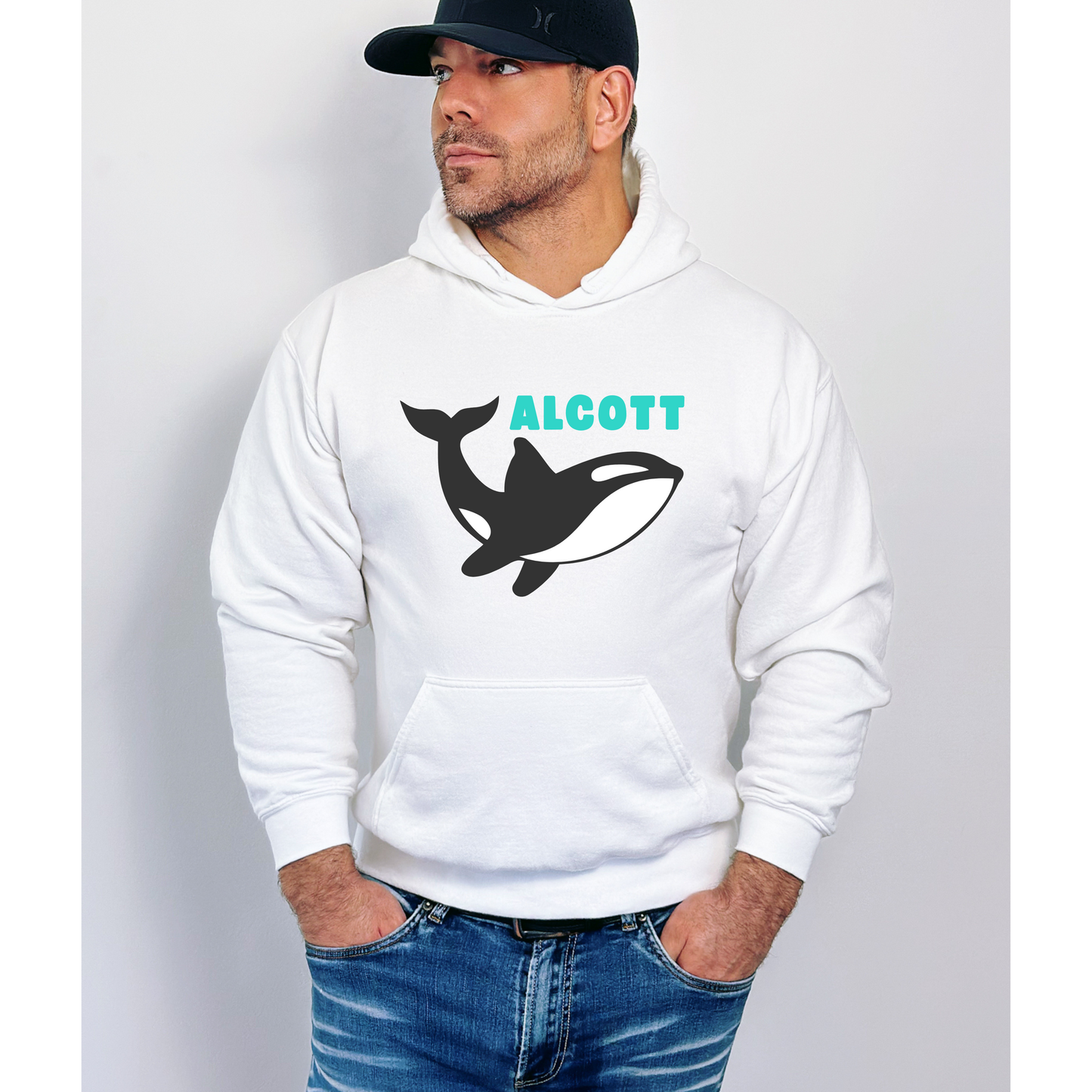 Orca Mascot Hoodie