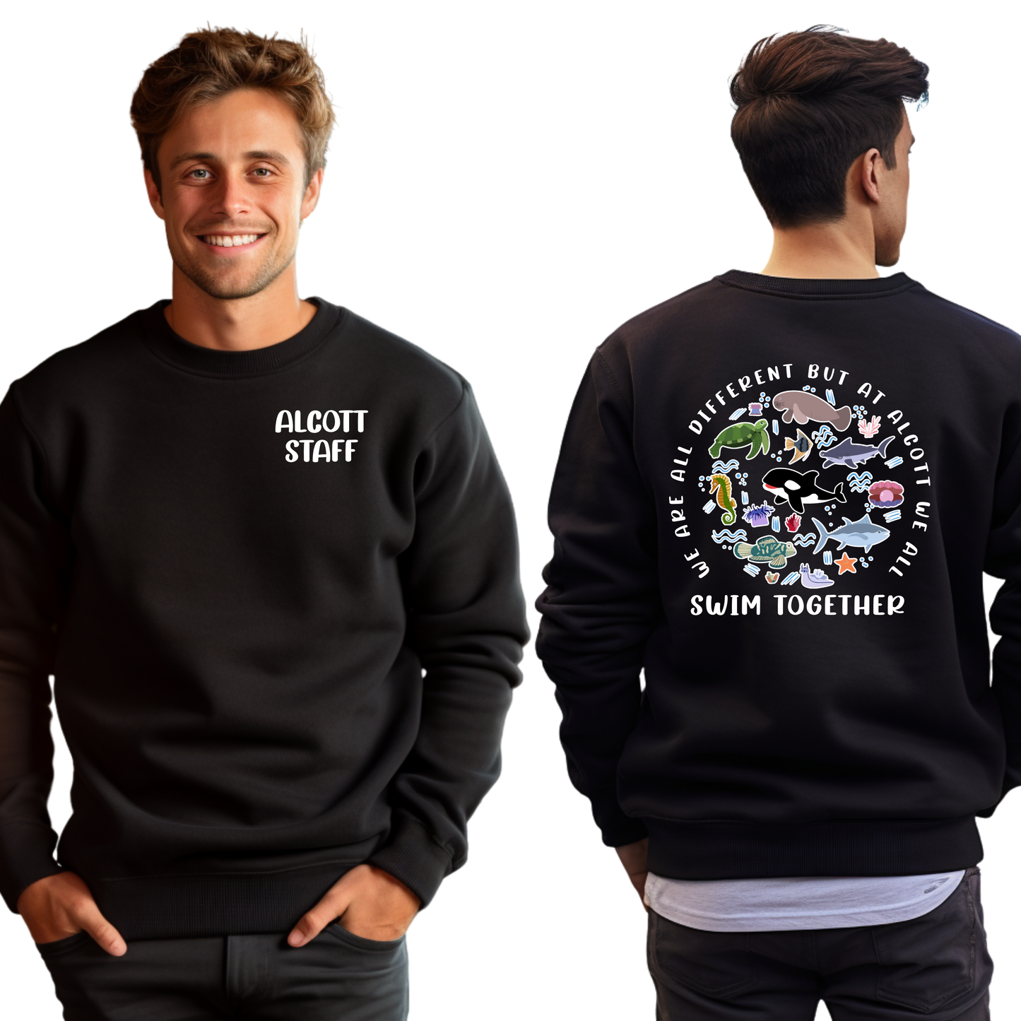 Orca Pod Staff Crewneck Sweatshirt