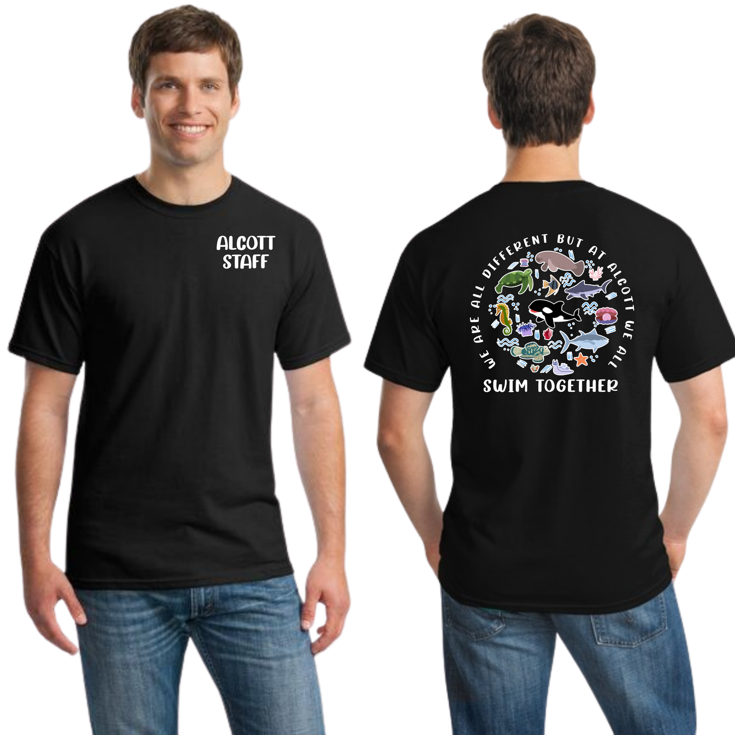 Orca Pod Staff Short Sleeve Shirt