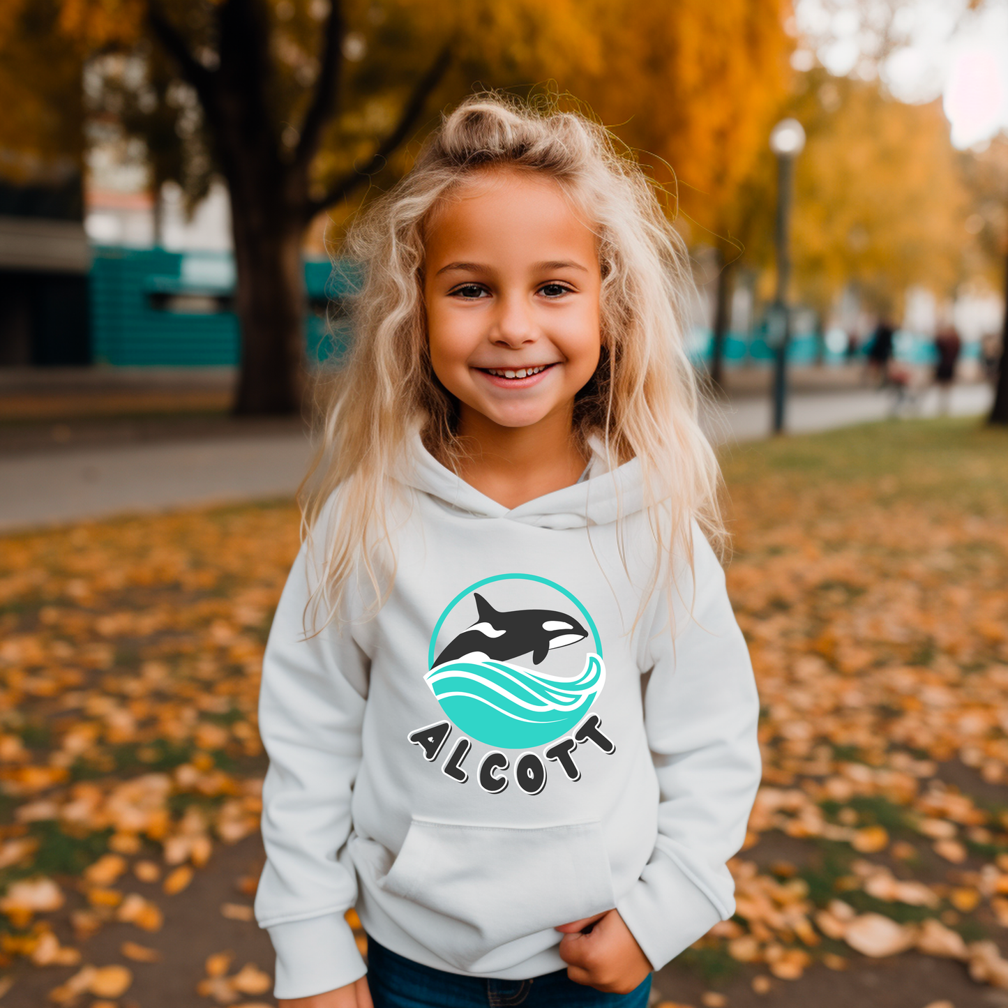 Orca Waves Hoodie