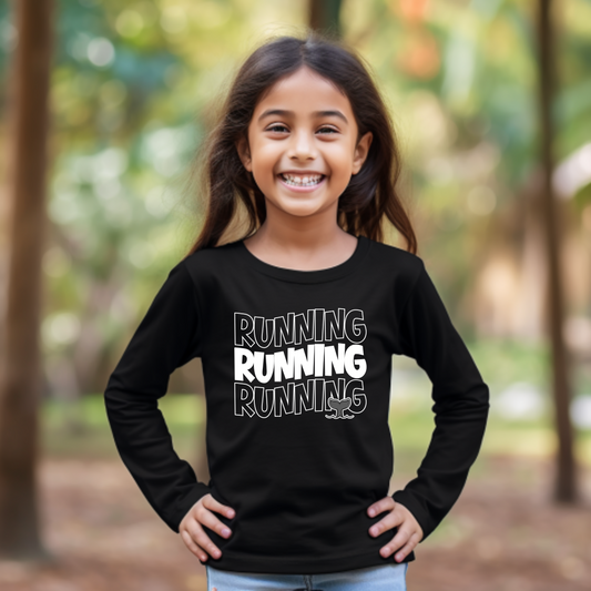Running Running Running Long Sleeve Shirt