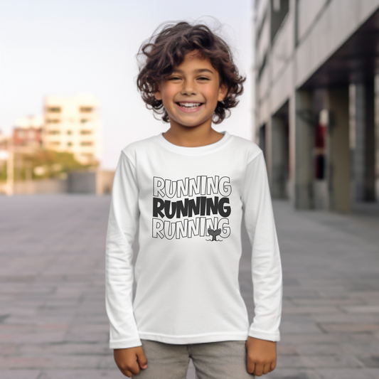 Running Running Running Long Sleeve Shirt