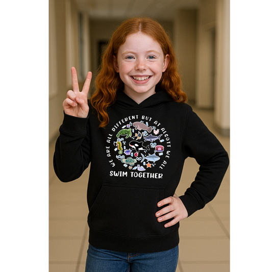 We All Swim Together Hoodie
