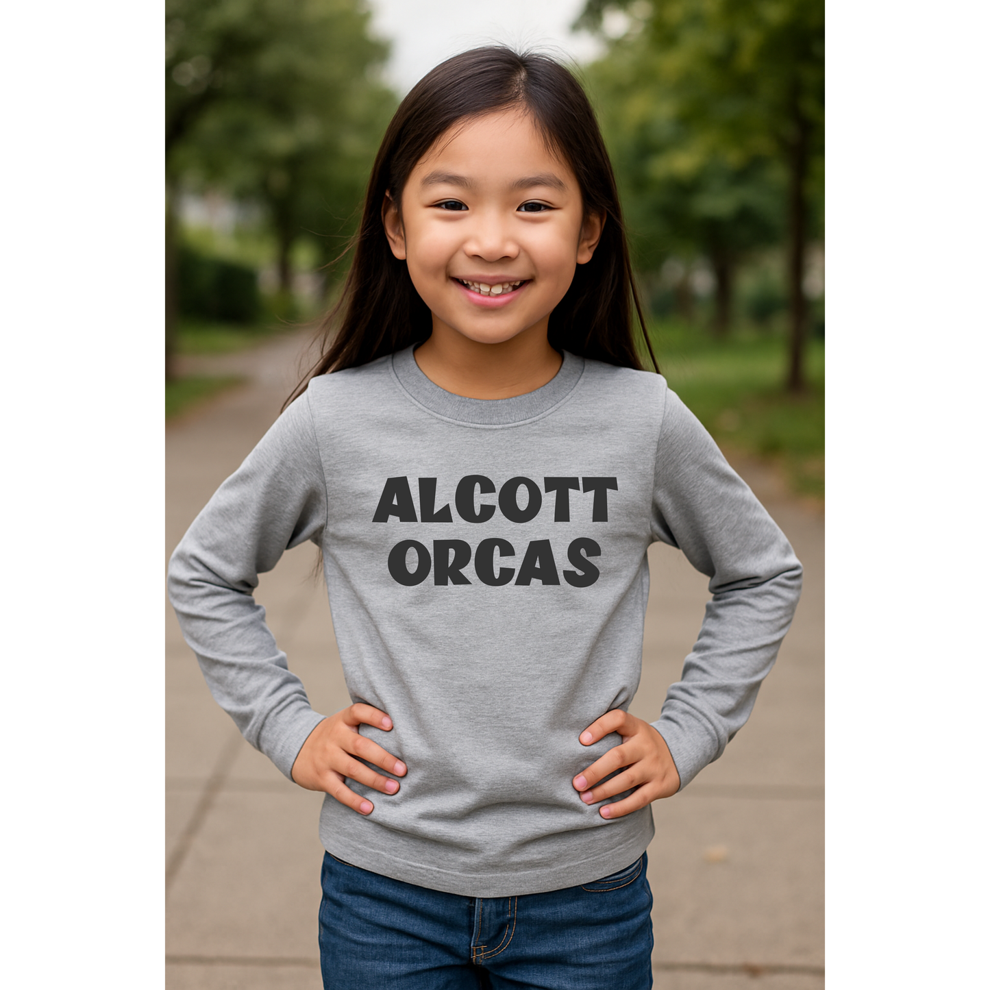 Alcott Orcas Long Sleeve Shirt