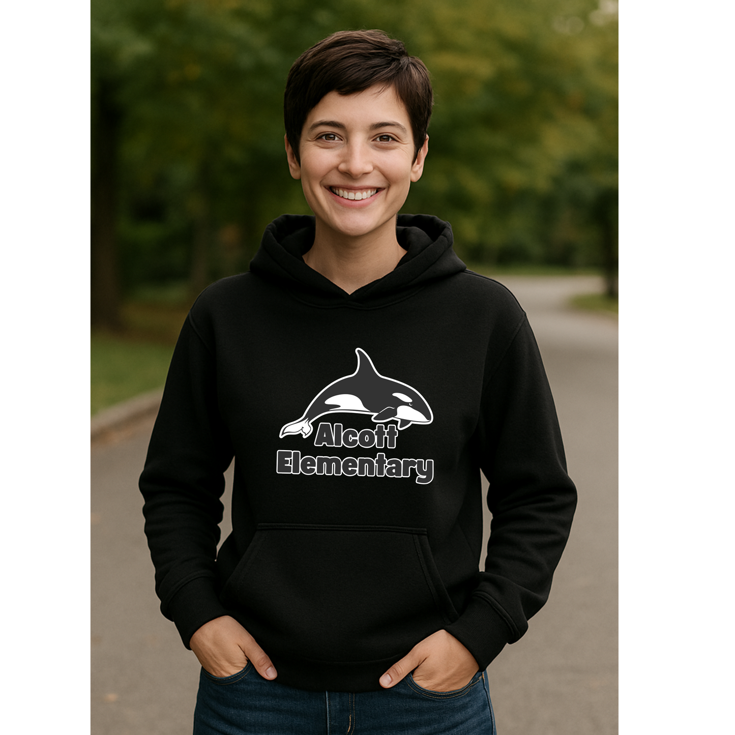 Classic Alcott Elementary Hoodie
