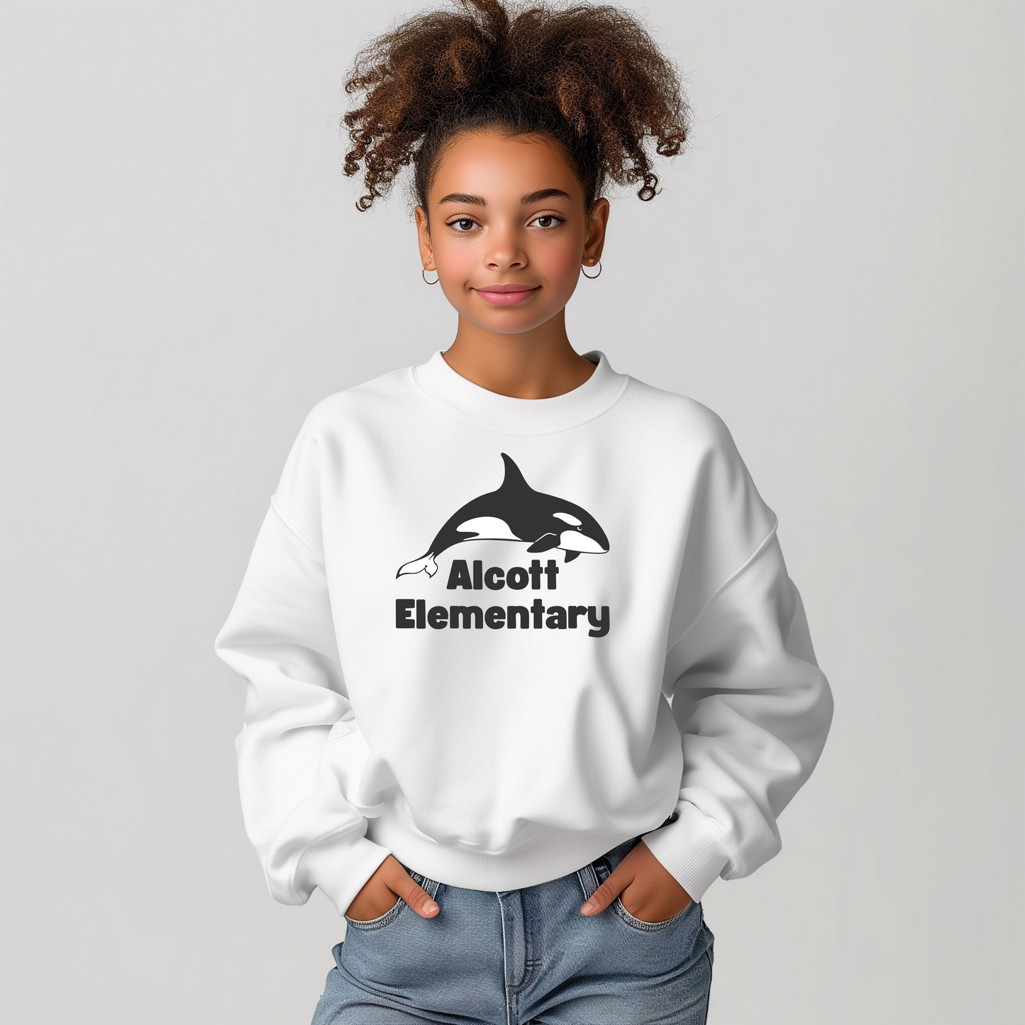 Classic Alcott Elementary Crewneck Sweatshirt