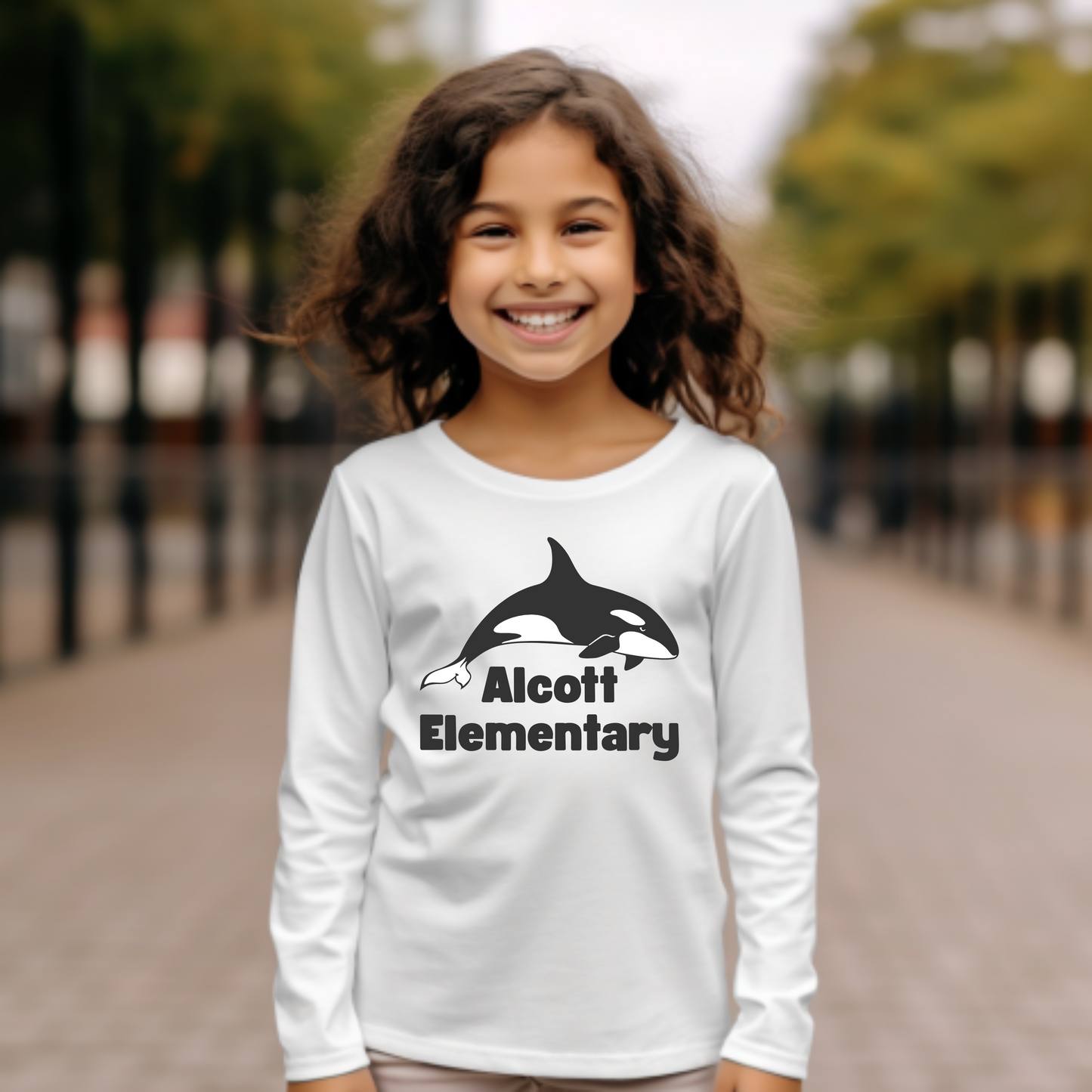 Classic Alcott Elementary Long Sleeve Shirt