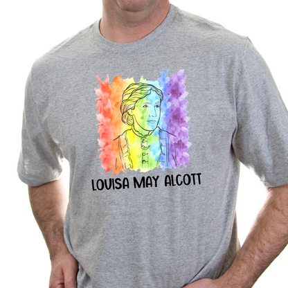 Louisa May Alcott Pride Short Sleeve Shirt
