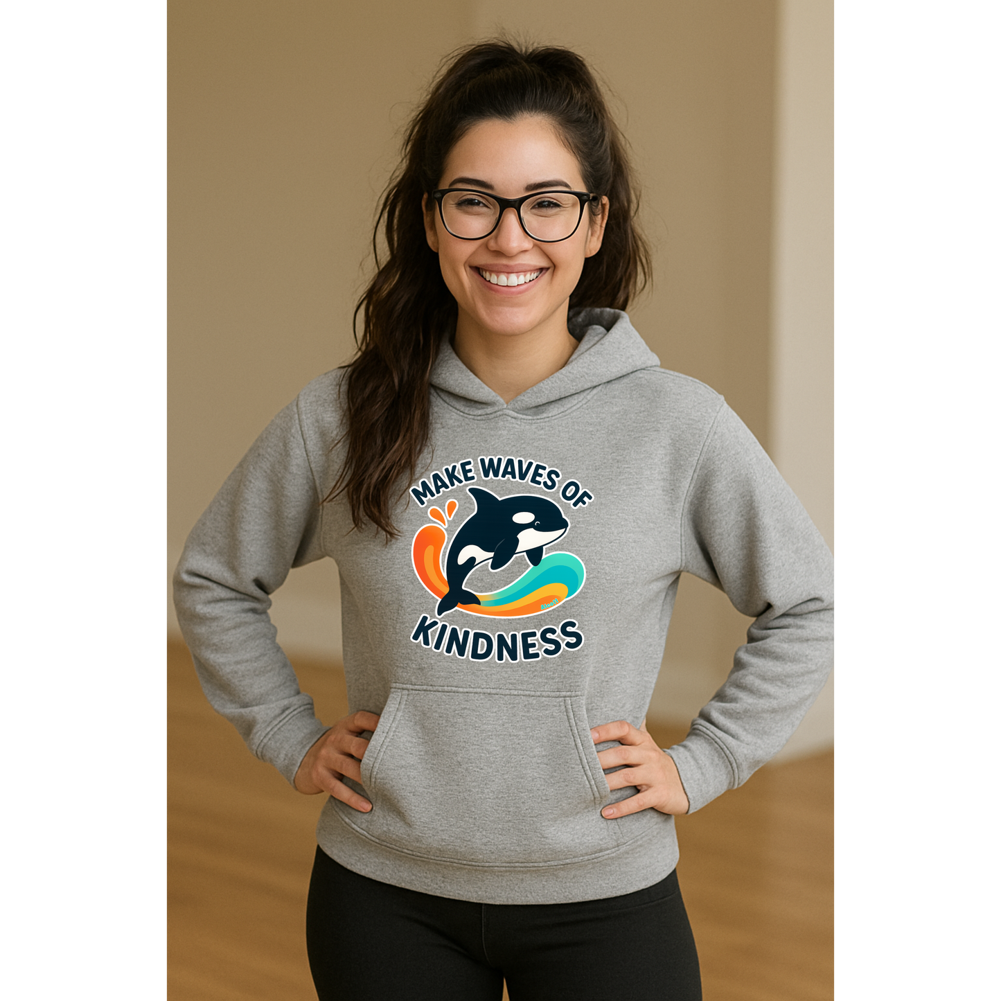 Make Waves of Kindness | Anti-Bullying Month Hoodie