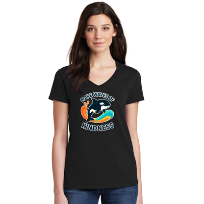 Make Waves of Kindness | Anti-Bullying Month Short Sleeve Shirt