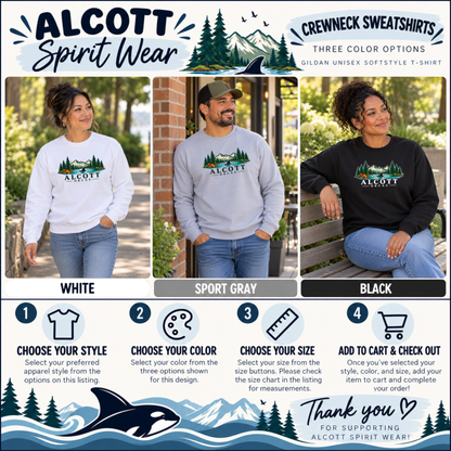 November Evergreen Orcas | Alcott Staff