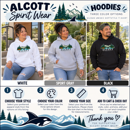 November Evergreen Orcas | Alcott Staff