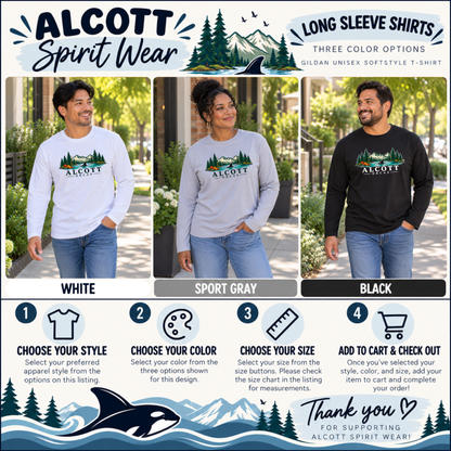November Evergreen Orcas | Alcott Staff