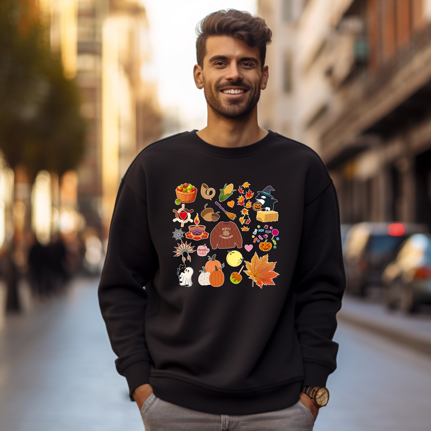 October Crewneck Sweatshirt