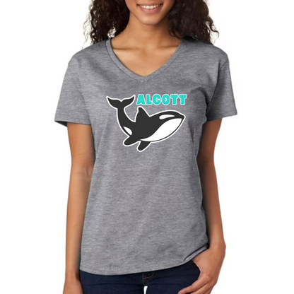 Orca Mascot Short Sleeve Shirt