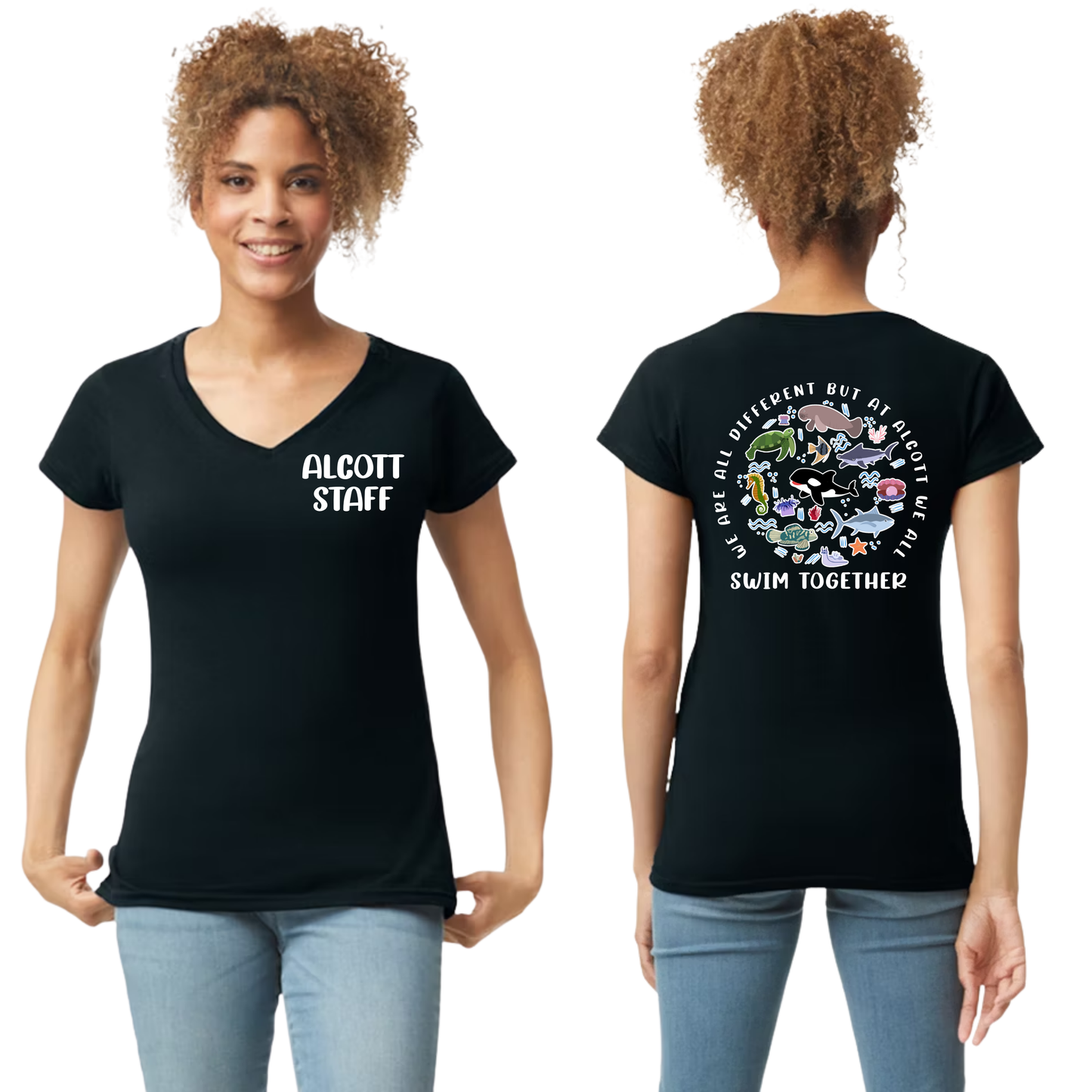 Orca Pod Staff Short Sleeve Shirt