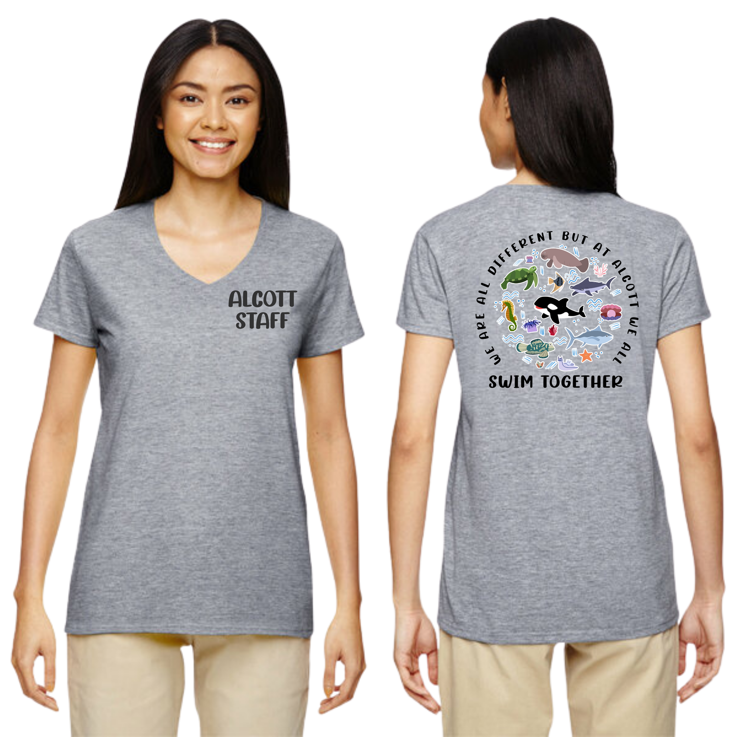 Orca Pod Staff Short Sleeve Shirt