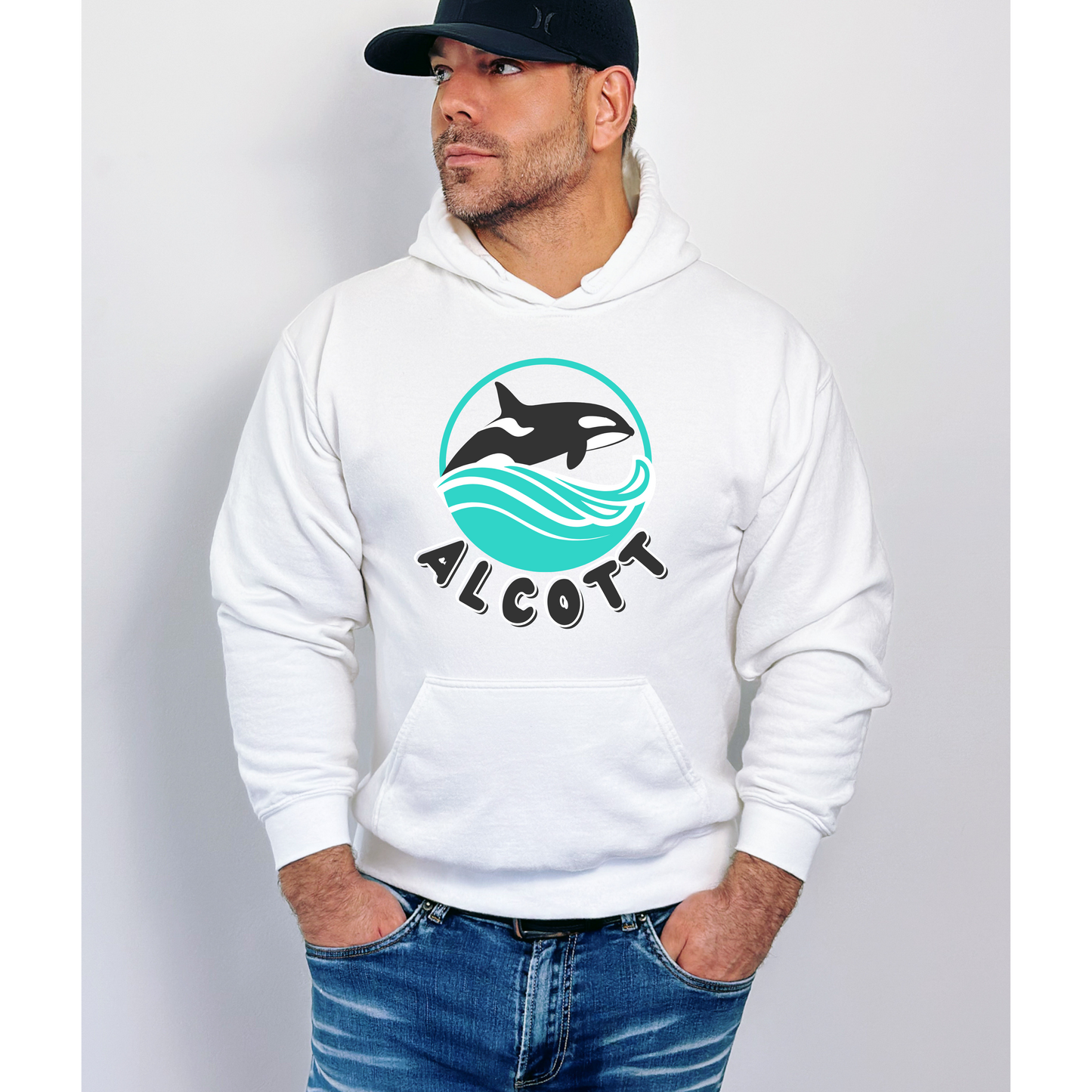 Orca Waves Hoodie