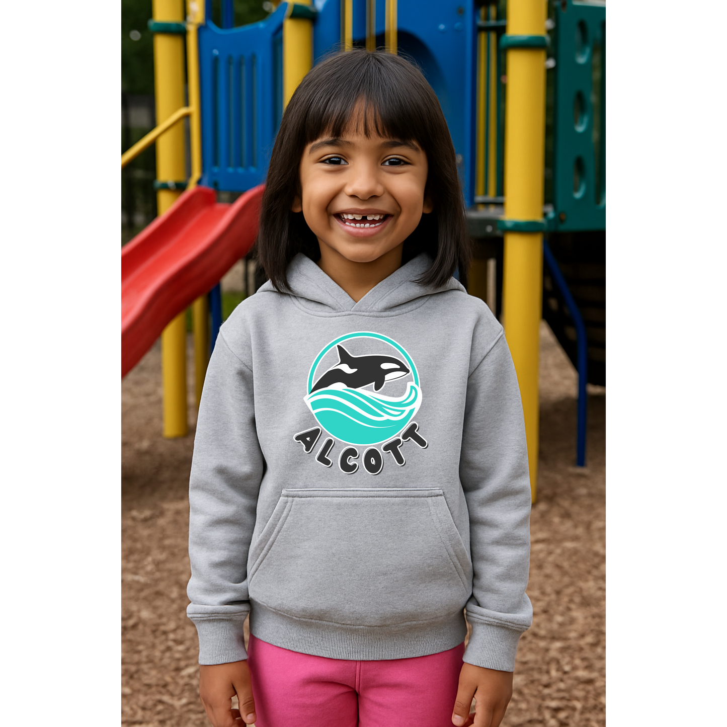 Orca Waves Hoodie