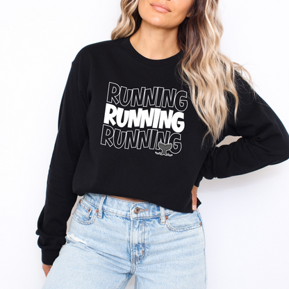 Running Running Running Long Sleeve Shirt