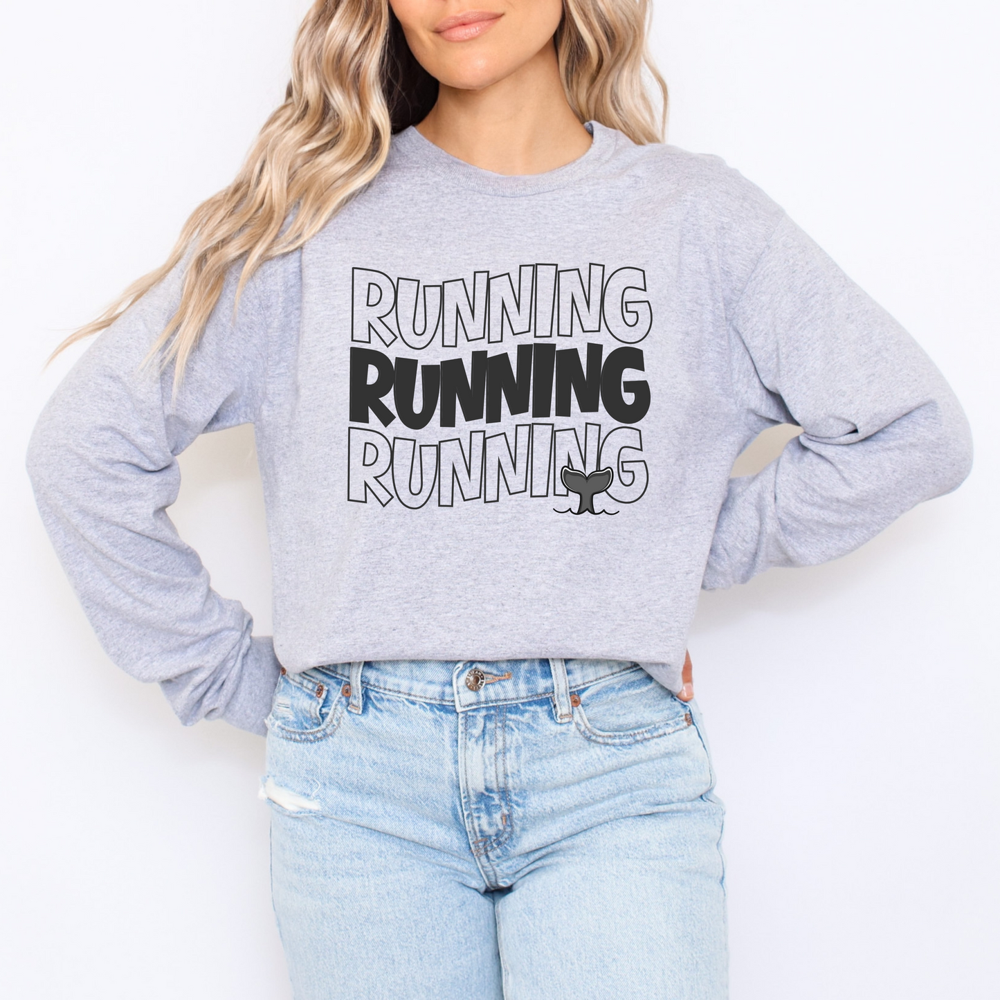 Running Running Running Long Sleeve Shirt
