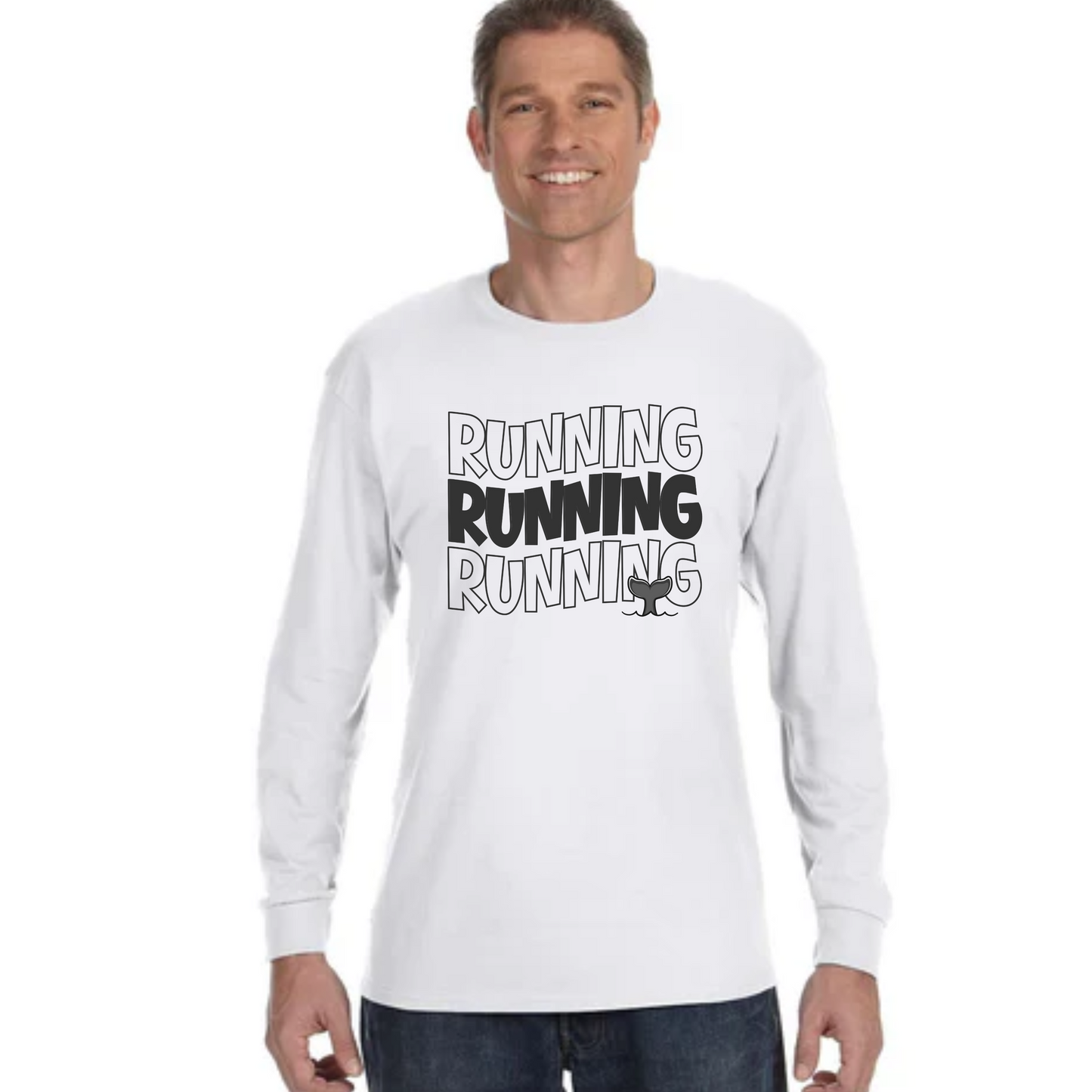 Running Running Running Long Sleeve Shirt