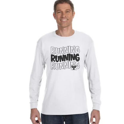 Running Running Running Long Sleeve Shirt