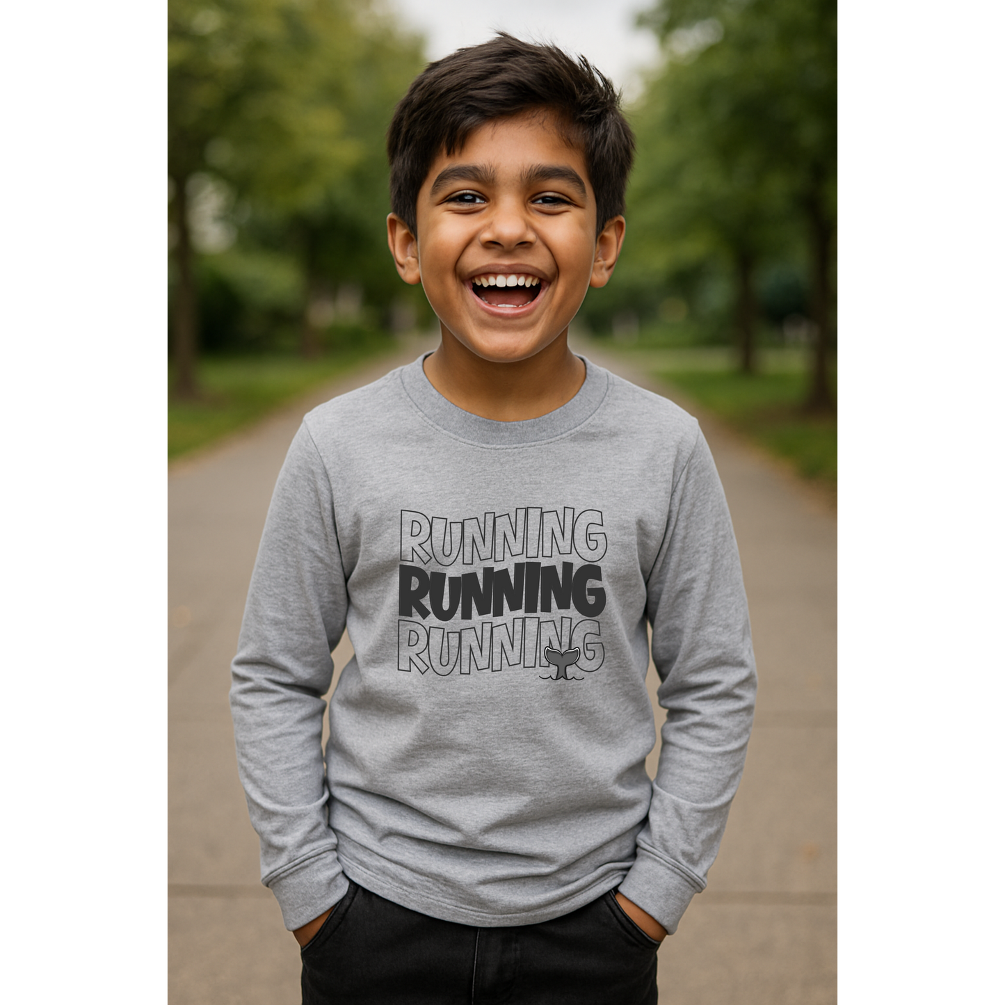 Running Running Running Long Sleeve Shirt