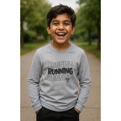 Running Running Running Long Sleeve Shirt