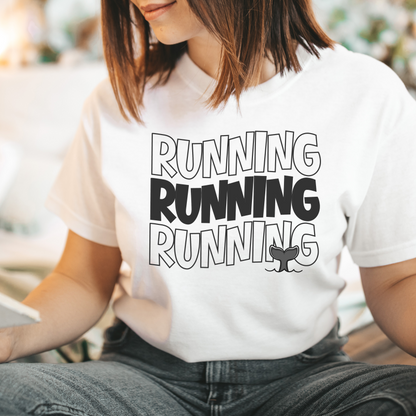 Running Running Running Short Sleeve Shirt