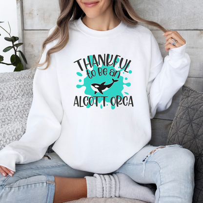 Thankful to be an Alcott Orca | November