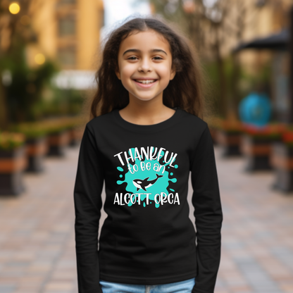 Thankful to be an Alcott Orca | November