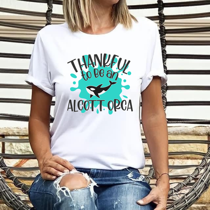 Thankful to be an Alcott Orca | November