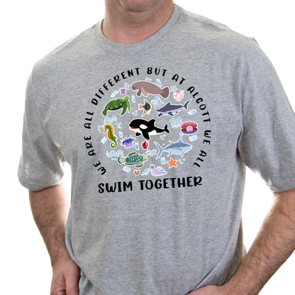 We All Swim Together Short Sleeve Shirt