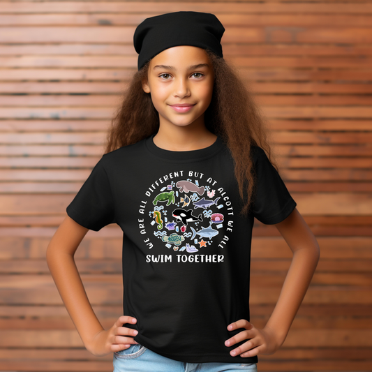 We All Swim Together Short Sleeve Shirt