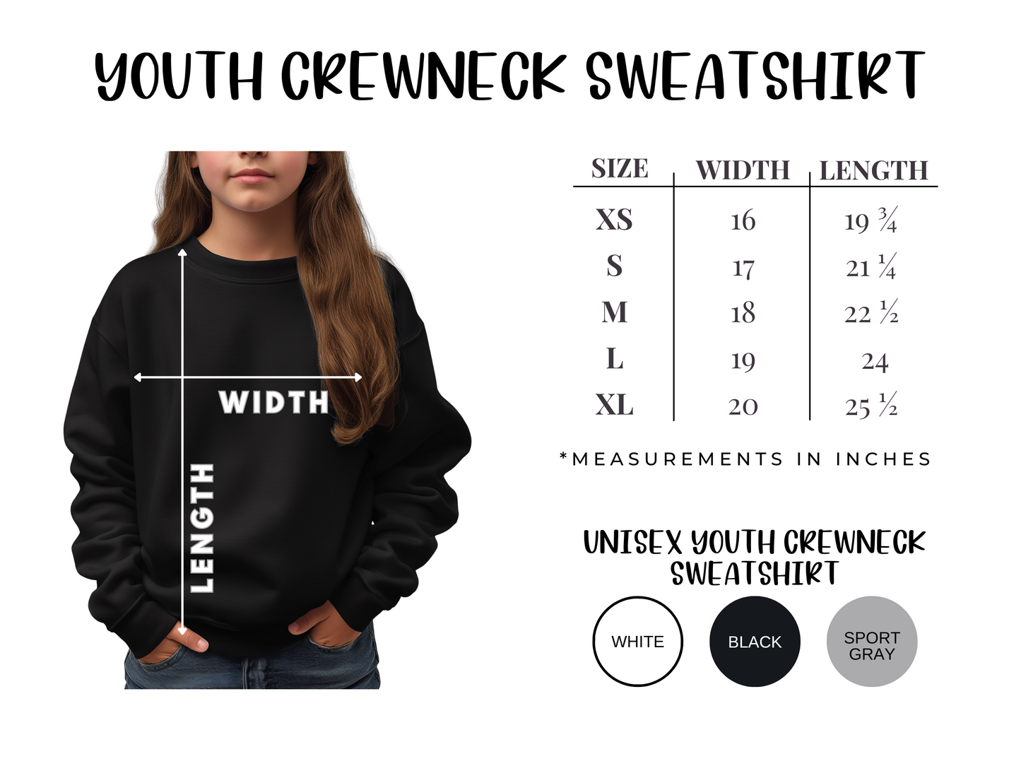 Orca Mascot Crewneck Sweatshirt